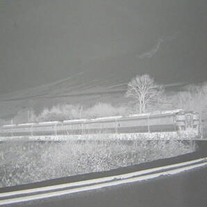 (B23)807 写真 古写真 鉄道 鉄道写真 おおぞら おおとり 北斗 他 昭和51年2月29日 北海道 大沼 フィルム ネガ 6×6㎝ まとめて 12コマ の画像5