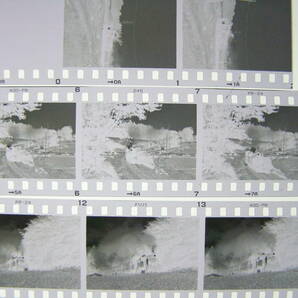 (B23)929 写真 古写真 鉄道 鉄道写真 真岡鉄道 真岡鐵道 蒸気機関車 C1266 C11325 ゆとり号 フィルム ネガ まとめて 25コマ SLの画像3