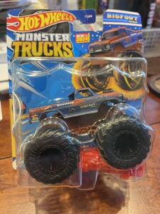 ホットウィールMONSTERTRUCKSモンスタートラックス1/64?BIG FOOTビッグフット トラック錆仕様他HOTWHEELS同梱定形外可