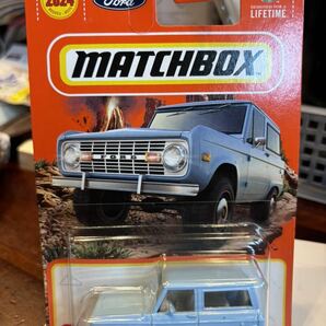 新作マッチボックスMATCHBOX1/64?1970FORD BRONCOフォードブロンコ他HOTWHEELS出品同梱定形外可の画像1