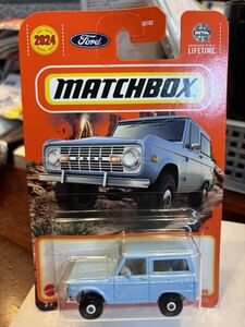 新作マッチボックスMATCHBOX1/64?1970FORD BRONCOフォードブロンコ他HOTWHEELS出品同梱定形外可