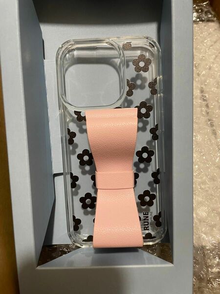 STAND & RING RIBBON Sakura Pink for Apple iPhone 15 Pro 6個