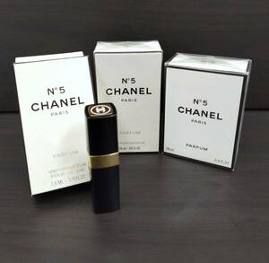 #16577AZ【おまとめ】★☆2点未開封　CHANEL　シャネル No.5 PARFUM　パルファム 28ml　7.5ml ☆★