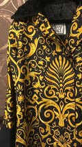 １円◎最至高品バロック◆極美品◎GIANNI VERSACE ファーストライン パリコレ 最高級 総シルクコート バロック ヴェルサーチベルサーチ_画像5