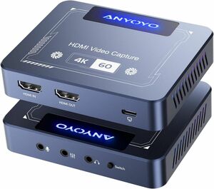 ANYOYO HDMI キャプチャーボード　4K60FPS HDR&VRR