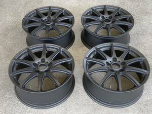 ロクサーニスポーツSP-10 マットガンメタ 17×7J 5H-114.3 +48 中古4本【送料込】