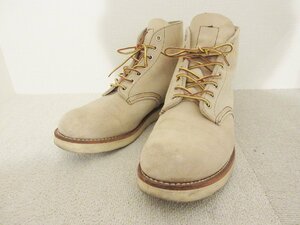 ●1000円～レッドウィング RED WING アイリッシュセッター プレーントゥ スエード ブーツ 8167　 27㎝