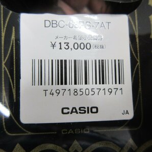 1000円～未使用 CASIO カシオ DATABANK データバンク DBC-63PS-7AT 限定 電池交換済みの画像9