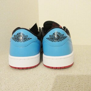 〇1000円～未使用 ナイキ NIKE WMNS AIR JORDAN 1 LOW OG UNC TO CHICAGO エアジョーダン1 CZ0775-046 スニーカー 28.5㎝の画像3