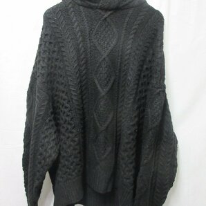 〇1000円～未使用 エッセンシャル ESSENTIALS FEAR OF GOD CABLE KNIT HOODIE サイズXLの画像1