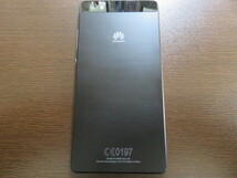 Huawei P8lite simフリー ブラック　_画像1