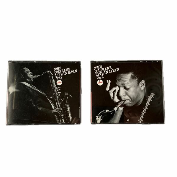 JOHN COLTRANE/ LIVE IN JAPAN Vol.1,2 CDセット