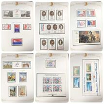 1989 フランス 大革命 200年 記念 切手 コレクション 2冊 まとめ 郵趣サービス社 未使用_画像9
