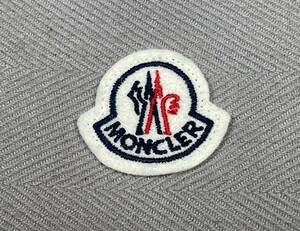 即決 新品 正規品 モンクレール ロゴ ワッペン MONCLER バッグ シューズ ダウン リメイク 補修 修理 白 ホワイト 保存袋 ケース 