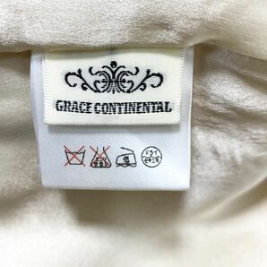 1円 ドレス GRACE CONTINENTAL ワンピース 36 クリームベージュ カラードレス キャバドレ 発表会 イベント 中古３２９４の画像7