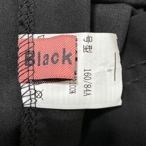 1円 ドレス Black Shop ワンピース 160/84A 黒 カラードレス キャバドレ 発表会 イベント 中古３５０６の画像9