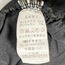 1円 ドレス （株）イチオク　長袖ワンピース 黒 カラードレス キャバドレ 発表会 イベント　中古３６１４_画像9