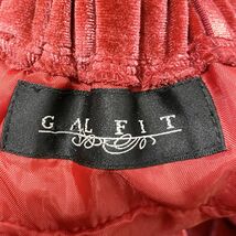 1円 ドレス GALFIT キャミドレス M 赤ベロア カラードレス キャバドレ 発表会 イベント　中古４０４１_画像9