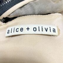 1円 ドレス alice olivia ワンピース ベージュ黒 カラードレス キャバドレ 発表会 イベント　中古４０８１_画像8