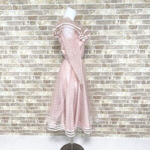 1円 ドレス Petit Anne プチアンヌ ワンピース ピンク ロリータファッション カラードレス イベント 中古３９５２の画像3