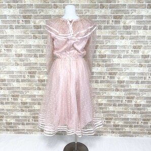 1円 ドレス Petit Anne プチアンヌ ワンピース ピンク ロリータファッション カラードレス イベント 中古３９５２の画像4