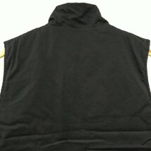 (^w^)b 寅壱 トライチ ミリタリー ベスト 防寒 中綿 TORAICHI 1802-602 TORAsted MILITARY VEST ファスナー ポケット ブラック L 8436ｗE_画像5