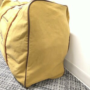 (^w^)b 日本製 maruem Cosby マルエム コスビー 80s 90s ヴィンテージ ボストン バッグ 大容量 カバン 鞄 BAG 旅行 ベージュ B0350wEの画像4