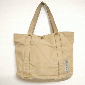 (^w^)b one . confidence Saburou canvas KYOTO tote bag bag bag durability simple Logo one Point plain casual beige B0385wE