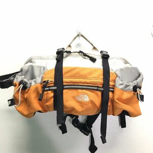 (^w^)b THE NORTH FACE ノースフェイス ウエスト ポーチ ボディ ショルダー バッグ かばん 鞄 BAG ゴールド ウィン オレンジ B0455ｗE