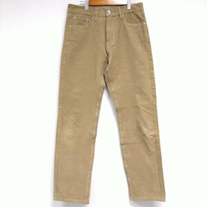 (^w^)b Levi's LEVI’S 505 TM リーバイス 細畝 コーデュロイ ストレッチ パンツ ボトムス ジッパーフライ 白タブ ベージュ W30 8525ｗE