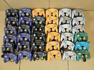 Nintendo GAMECUBE ニンテンドー ゲームキューブ コントローラー 36個 まとめ売り