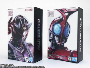 新品未開封　真骨彫 仮面ライダーカブト ライダーフォーム&仮面ライダー響鬼 10th Anniversary Ver. 2点セット