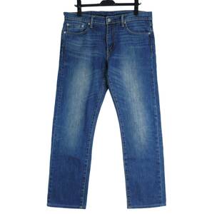 ◆良品 送料無料◆ Levi's リーバイス 513 ストレッチ ストレート ジーンズ デニム パンツ メンズ W32 L32 ◆08513-0169◆ 2034D0