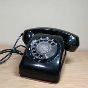 黒電話 東芝600A1 1968製造？ rotary dial phone
