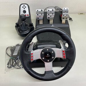 □Logitech(ロジクール)　G27 Racing Wheel(3ピース)　G27　/USED・プレステ・カーゲーム　θ□