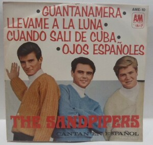 メキシコ盤 EP　THE SANDPIPERS　CANTAN EN ESPANOL　1966年 AME-10　GUANTANAMERA