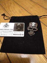 ガボラトリー　ホールディング　Raised G & Crown On Large Skull With Jaw War Ring　15号_画像1