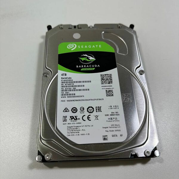 3.5インチ HDD 4TB 10293時間　♯179