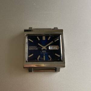 SEIKO 5ACTUS SS 23JEWELS 自動巻き　メンズ　腕時計　セイコー　ファイブアクタス　6106-5430R 青文字盤