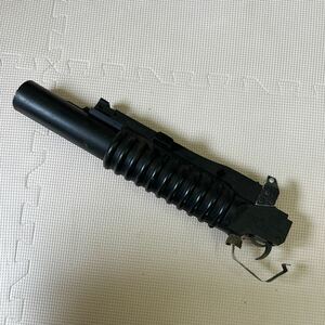 破損品　M203タイプ　グレネードランチャー　パーツ　部品　サバゲー　サバイバルゲーム　66930 40mm