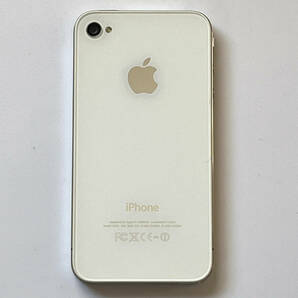 【ジャンク品*通電不可*Apple*アップル*iPhone 4*ホワイト*SOFTBANK*判定○*シリアル番号:88128F7GE00*IMEI:012846007545546】の画像3