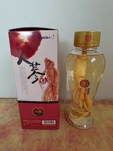 高麗紅人参酒 JINSIM KOREA GINSENG WINE / RED GINSENG WINE 750mlアルコール38度