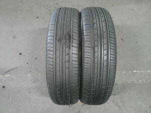 中古タイヤ2本セット 2023年製造 155/65R14 ヨコハマ ブルーアース Es32