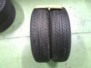 中古タイヤ2本セット 2023年製造 155/65R14 75S ヨコハマ プラクティバ BP01 N-WGN タント スペーシアなど