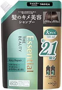 エッセンシャル ザビューティ 髪のキメ美容シャンプー エアリーリペア つめかえ用 720ｍｌ【ダメージ補修】【ヘアケア】【さらさら