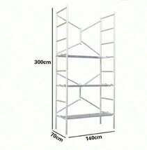 超人気 足場 高所作業台可搬式作業台 足場用 作業台折りたたみ 脚 折りたたみ作業台 折りたたみ式足場 移動式足場 作業用足場_画像1