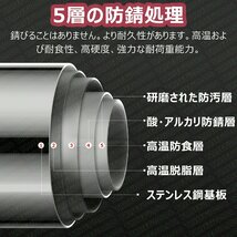 家具転倒防止突っ張り棒 27mm 転倒防止用 つっぱり棒 ジャッキ式 家具固定用 つっぱりポール 耐震マット・超強力タイプ 53-80CM 黒_画像2