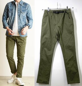 GRAMiCCi グラミチ NN PANTS ニューナローパンツ S カーキ クライミングパンツ ストレッチ