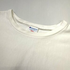 AMERICAN RAG CIE別注 Champion チャンピオン リバースウィーブ カットオフ スウェット S ホワイト 白 ポケットTシャツ アメリカンラグシーの画像3