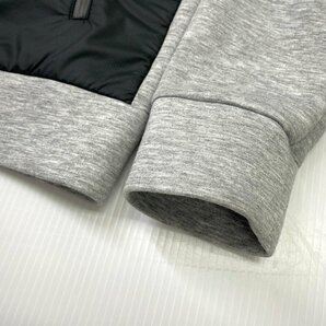 【メンズ M】THE NORTH FACE ノースフェイス HYBRID TECH AIR SWEAT HOODIE ハイブリッドテックエアースウェットフーディ グレー パーカーの画像5